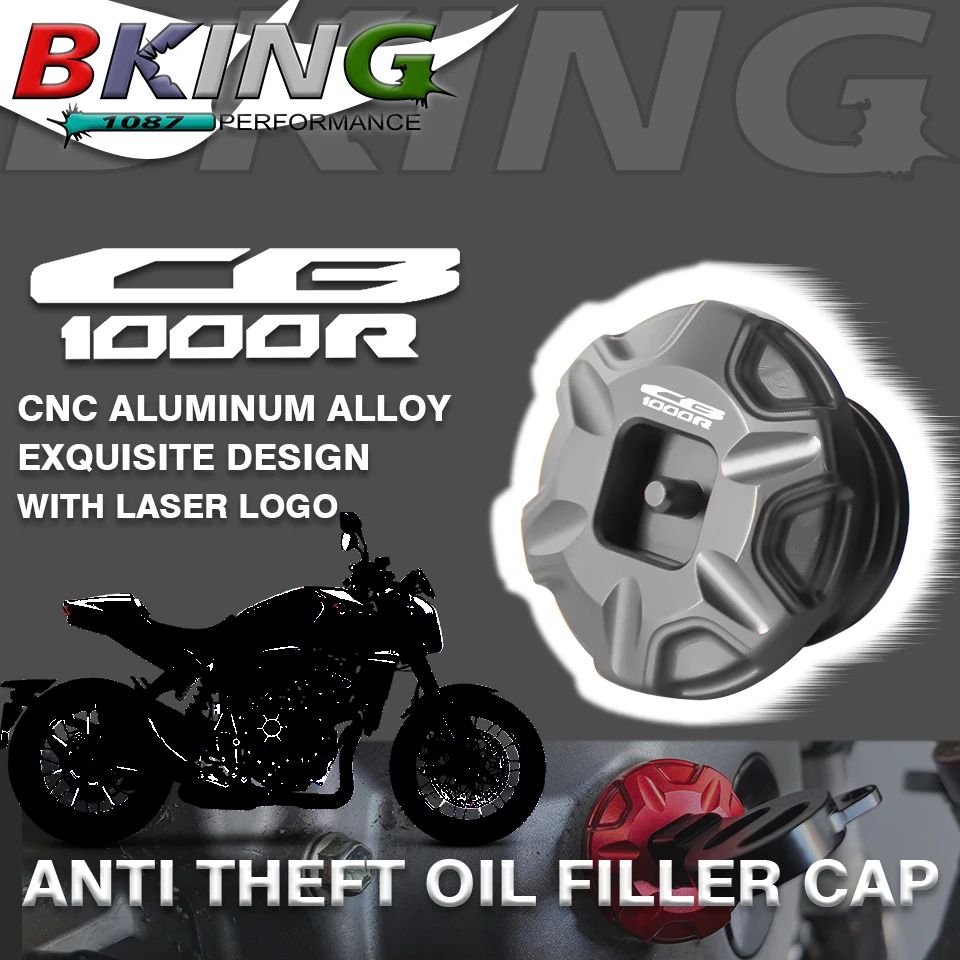 

Newest Tamper Resistant Anti theft Engine Oil Filler Cap Parts For HONDA CB1100 CB1000R CB 1100 1000 R 2023 2024+ Accessories