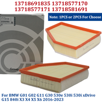 Car Air Filter 13718691835 13718577170 13718577171 13718581691 For BMW G30 530e 530i 530i xDrive G15 840i G01 X3 X4 X6 2016-2023