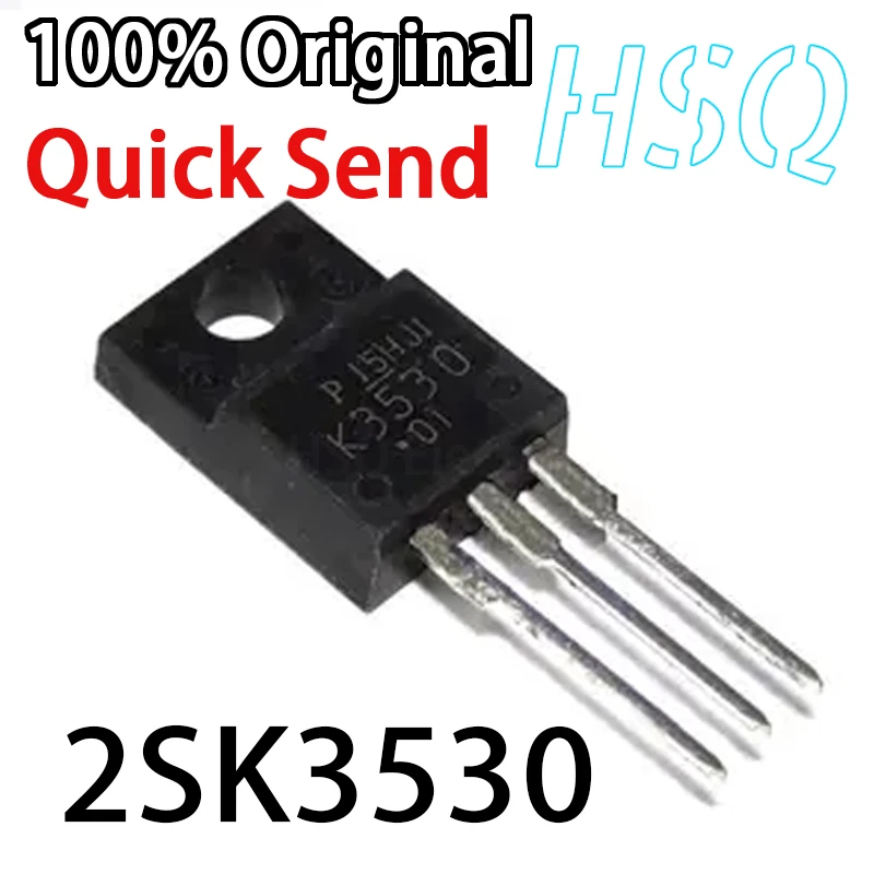 10PCS 2SK3530 K3530 Field-effect MOSFET Switching Power Supply Transistor 800V 7A