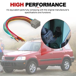 1 PC Front Driver/Passenger Side Door Connector Pigtail Wire Harness For Honda Civic EK CRV Acura Integra 1997-2001