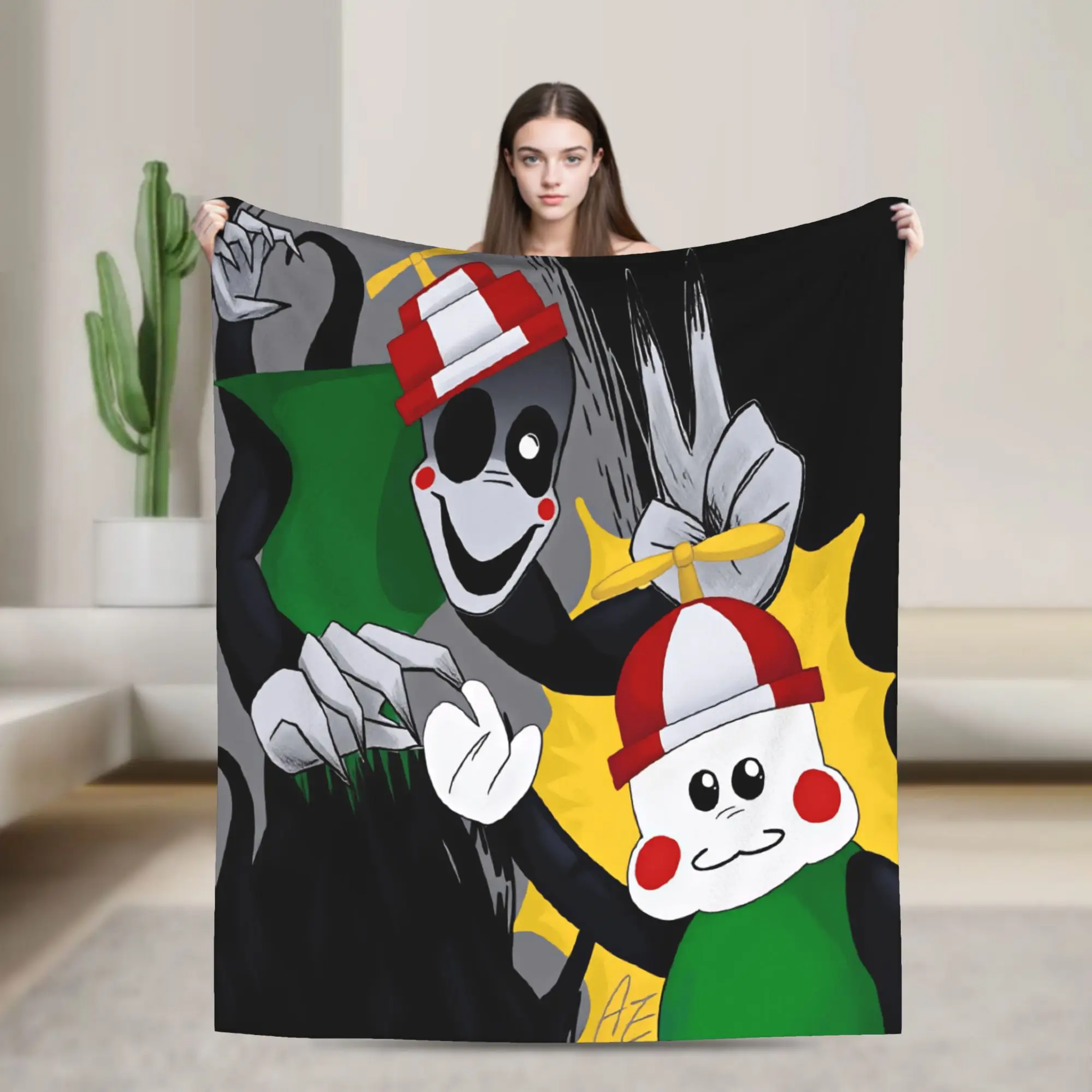 Soft Cozy Throw Blanket Travel Omenaso Verse Blanket  Flannel Bedspread For Living Room Casual Sofa Bed Cover