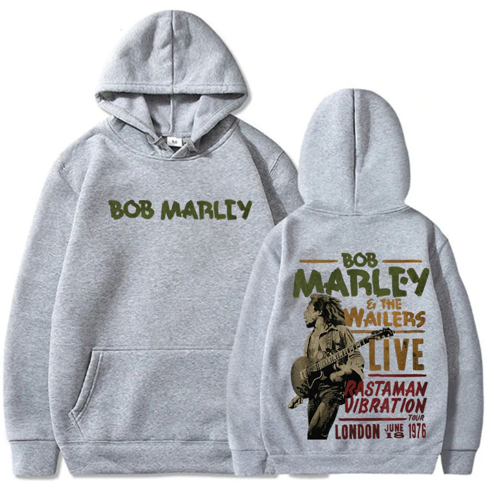 Wailers Live Bob Marley Hoodie Bob Marley One Love 2024 Hip Hop Hoodies Sweatshirts