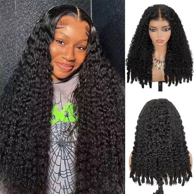 

Парик из бирманских кудрявых волос с плотностью 220%, 7x6, 13x6, с HD прозрачным кружевным фронтальным узлом, с спиральными концами, из натуральных бирманских кудрявых волос