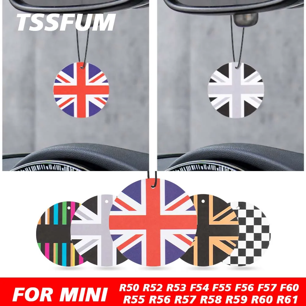 Union Jack Car Aromatherapy Pendant For MINI Cooper S R50 R52 R53 R55 R56 R57 R58 R59 R60 R61 F54 F55 F56 F57 F60 Air Freshener