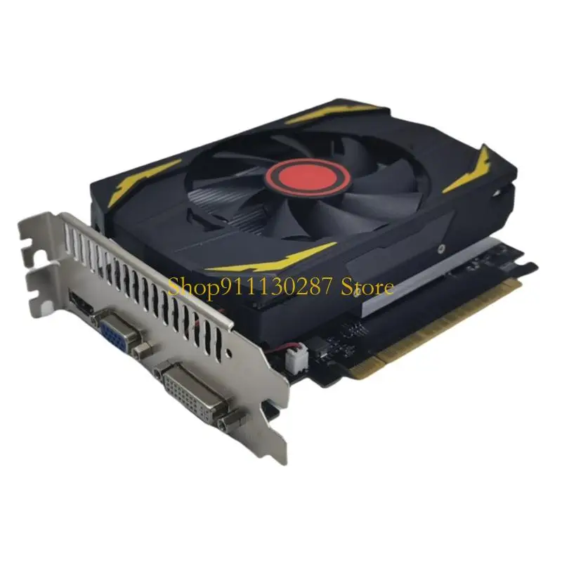 J1HC 4GB DDR5 128Bit grafische kaart PCIE2.0 16X Interfaces 1020MHz Cores Frequentie voor gaming