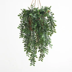 1PC Artificial Ivy Plants Vine Plastic Leaf Wedding New Year Christmas Decoration for Home Garden DIY Living Room Wall Hanging