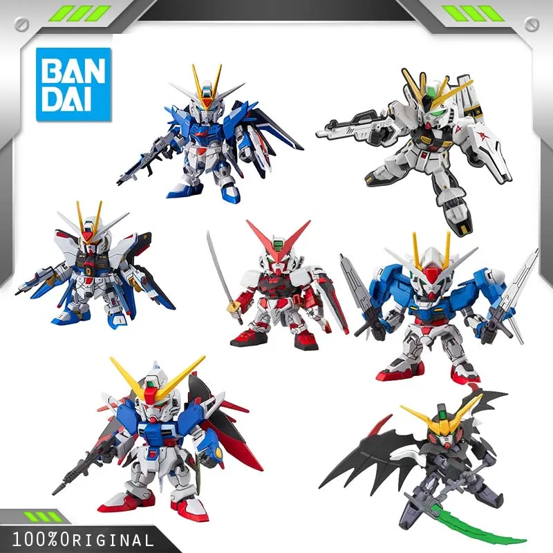 BANDAI ANIME SDEX STTS-909 RISING FREEDOM GUNDAM V-GUNDAM Assembly Plastic Model Kit Action Toys Figures Gift Product Collection