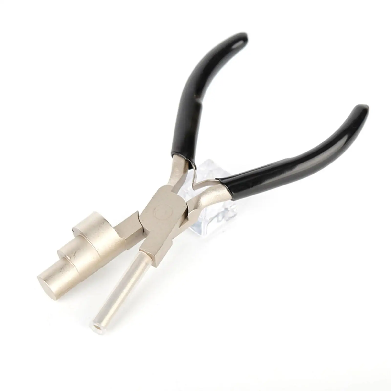 Carbon Steel Jewellery Pliers Bail Making Tool 3 in 1 PVC Grip Handle Beads Ring Making Set for Flat Round Beads Kit