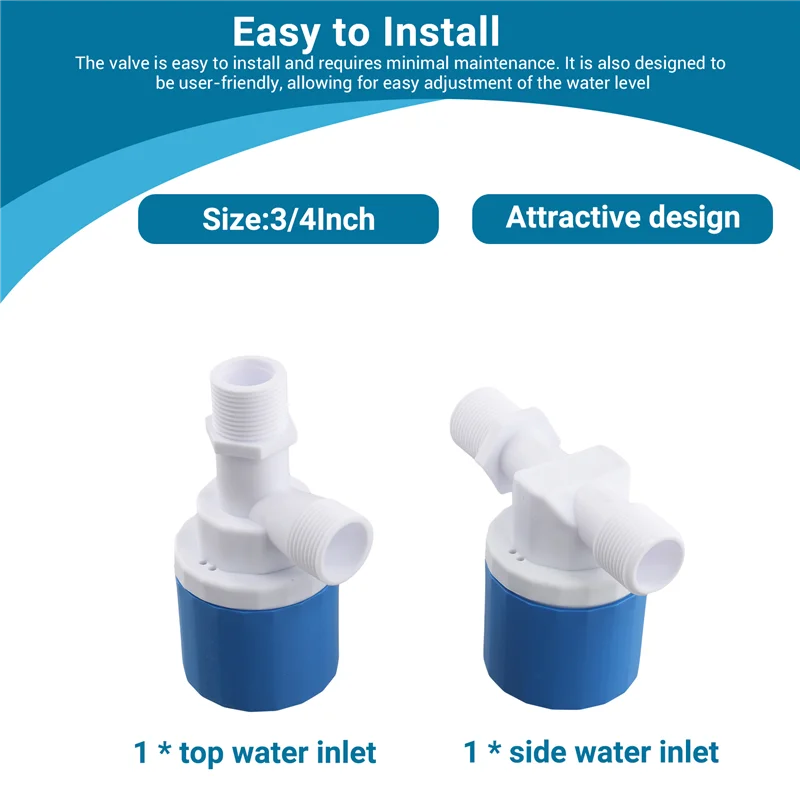 

ABBN-Бак для воды Автоматический клапан контроля уровня воды Переключатель горизонтального входа Внутренняя башенная бака