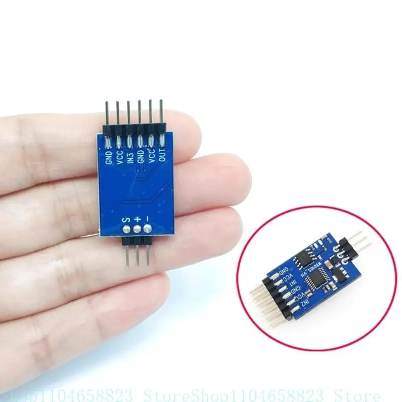 FPV Traverses Camera Three Way Video Switcher Electronic Switcher Remote Control Switching Video Module Camera Switcher - view 4