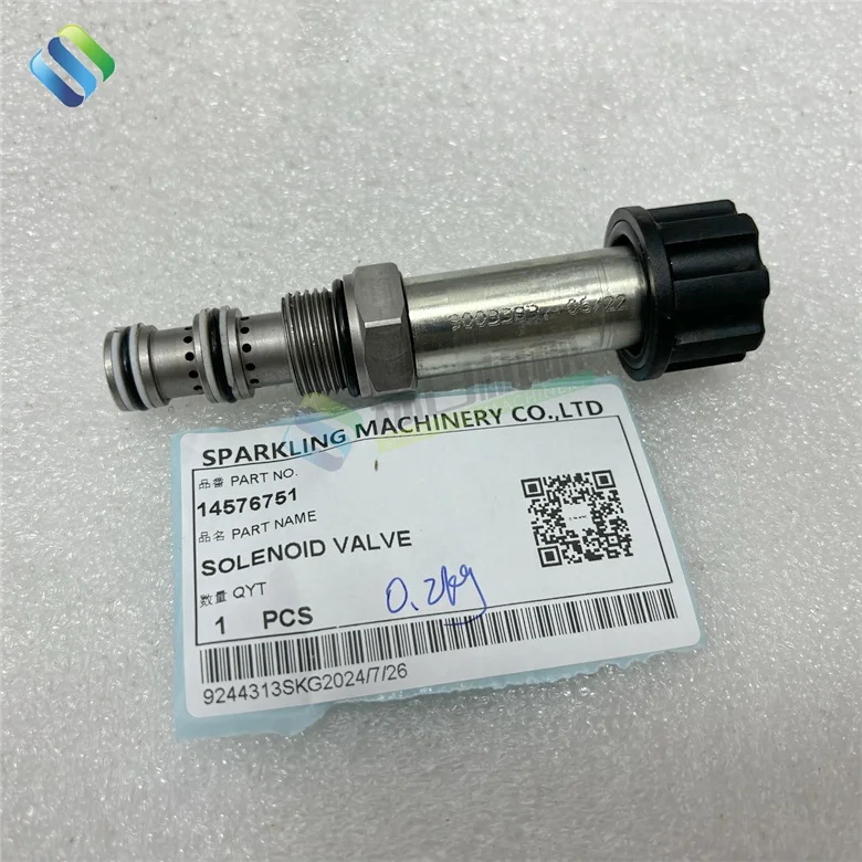 VOE14576751 EC55C EW140D صمام الملف اللولبي قطع غيار ماكينات البناء حفارة 14576751