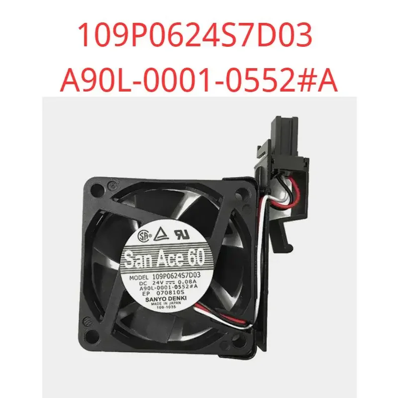 

109P0624S7D03 A90L-0001-0552#A Brand new Fanuc Fan with a complete set of brackets, 24v 0.08A,60*60mm