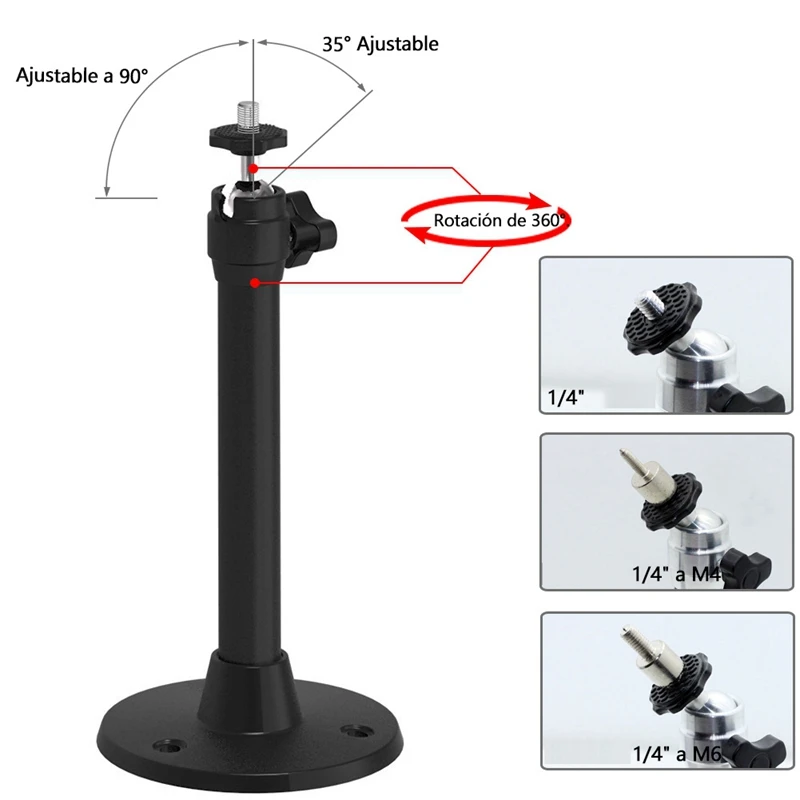 Projector Brackets Folding Camera Tripod Stand Rotate 360 Degree Mini Projector Wall Mount For Projector Wall Ceiling