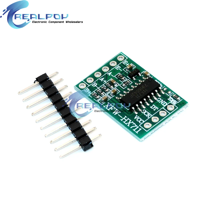 HX711 AD serial port module single-chip electronic scale weighing sensor 24-bit precision pressure sensor