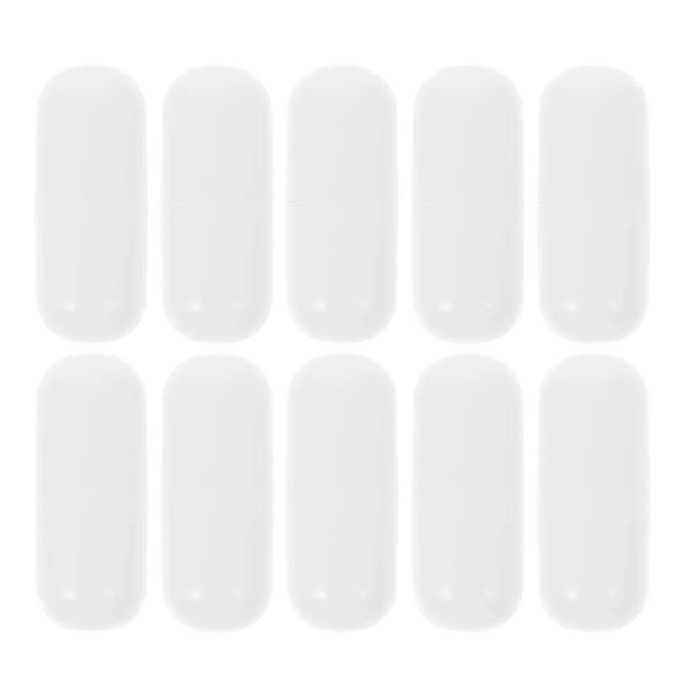 

10Pcs Lip Balm Empty Containers Mini Lip Gloss Storage Box Travel Lipstick Holder Compact Packaging Beauty Accessories