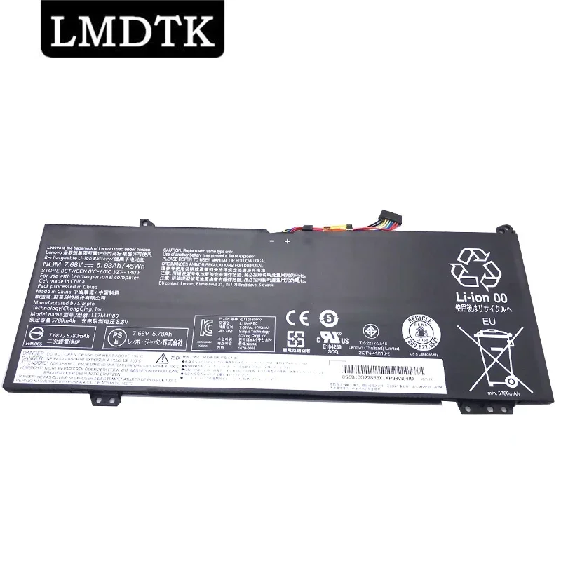 

LMDTK Новый L17M4PB0 Аккумулятор для ноутбука Lenovo Xiaoxin Air 14ARR 14IKBR 15ARR 15IKBR Ideapad 530s-14IKB 530s-15IKB L17C4PB0