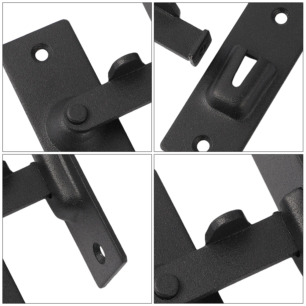 

2 Pcs Stainless Steel Door Bolt Heavy Duty Latch Spring Locks for Wooden Doors Garages Bathrooms Cabinets Hardware