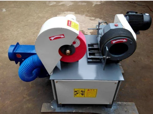 External Cylindrical Polishing Machine Grinding and Polishing Machine Hardware Electroplating Parts Steel Pipe rust Removal