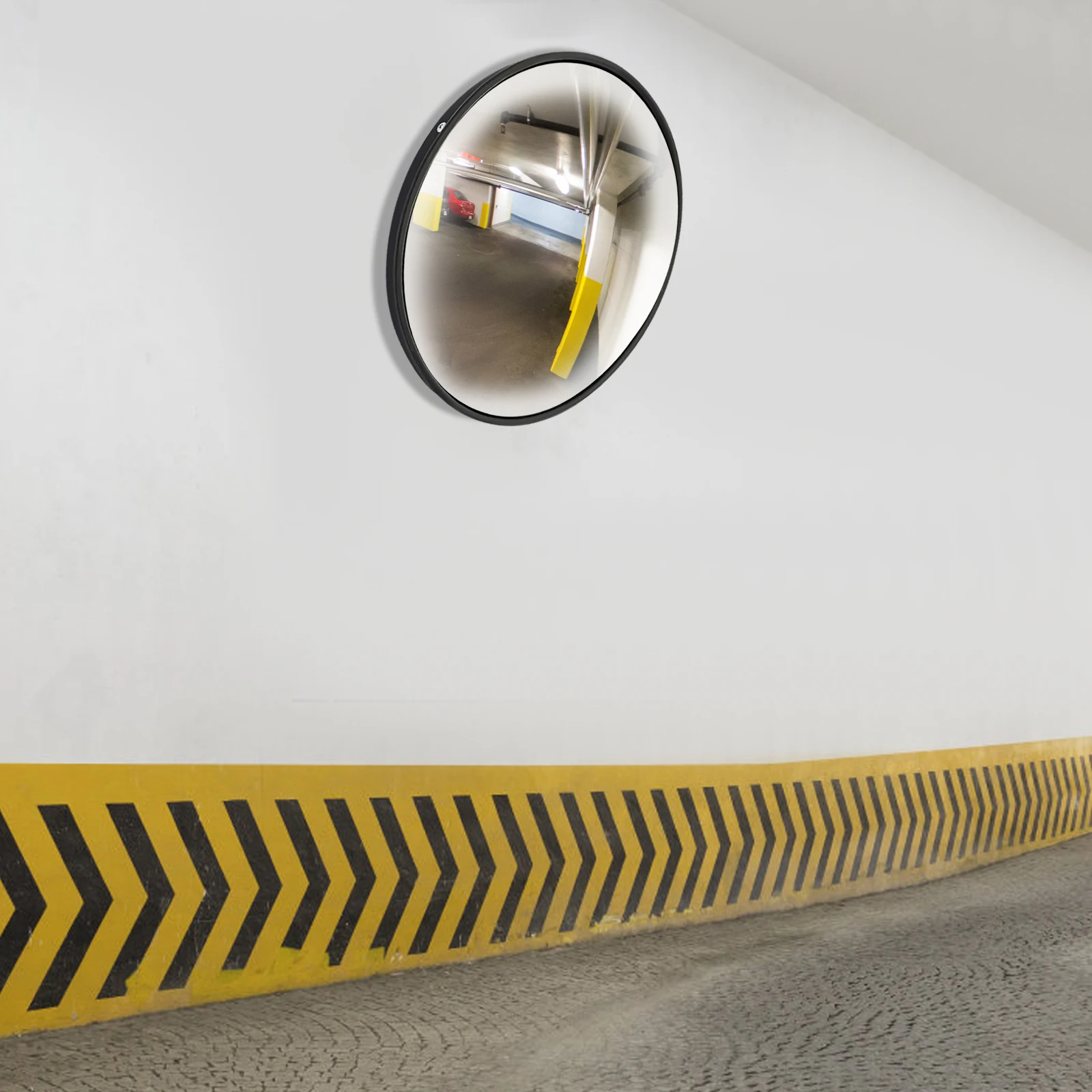 12" Traffic Convex Mirror Wide Angle Safety Store Corner Blind Spot Security