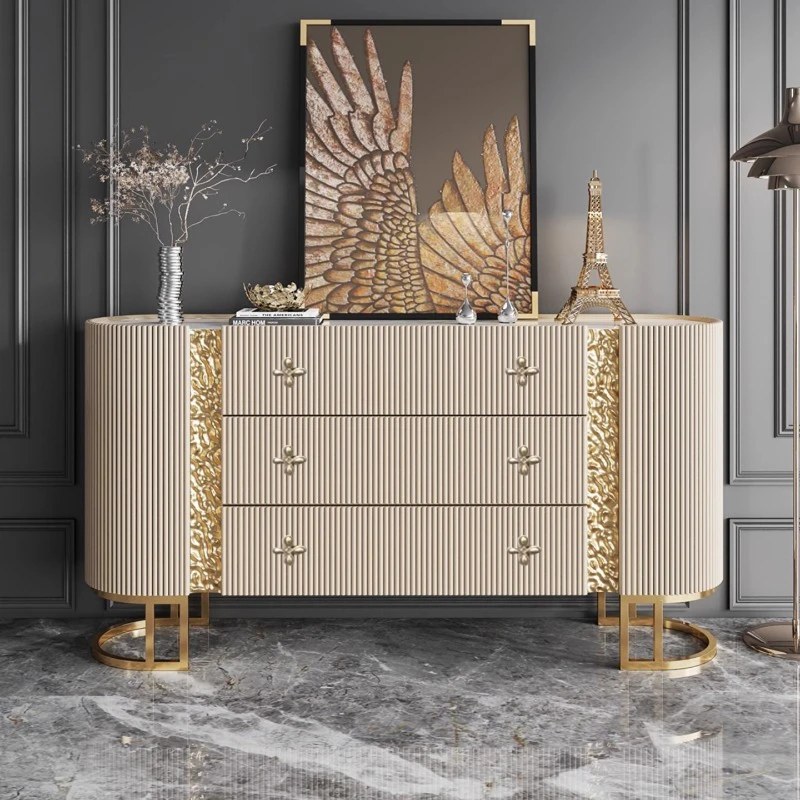 

Мебель для гостиной, современная роскошная плита, обеденный минималистичный дверной шкаф, декоративный шкафчик, прихожая, перегородка, боковой шкаф