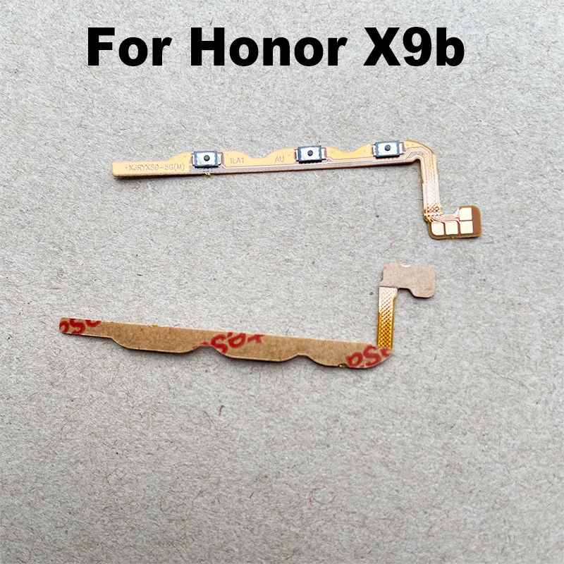 For Huawei Honor X9B 5G Power On Off Volume Button Side Buttons Key Flex Cable Replacement