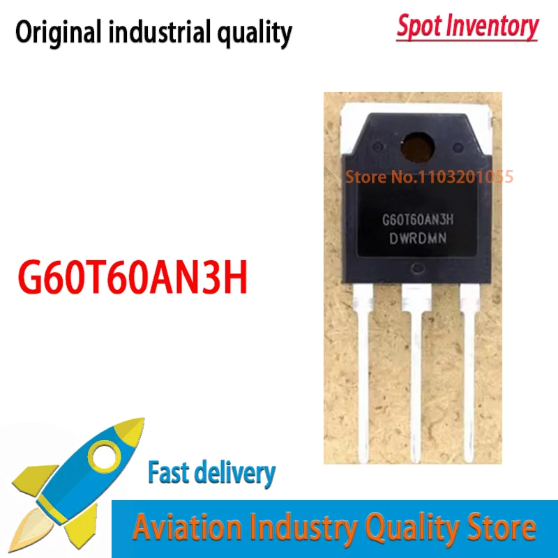 10 buah/lot In 60A/600V TO TO-247 baru asli tersedia