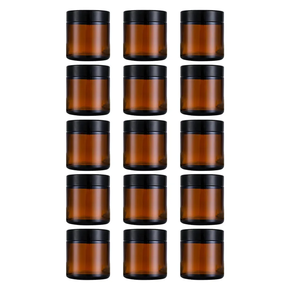 15Pcs Empty Cream Bottle Compact Leak-Proof Sub Jar for Travel Skincare Lotion Moisturizer Storage Cream Bottle