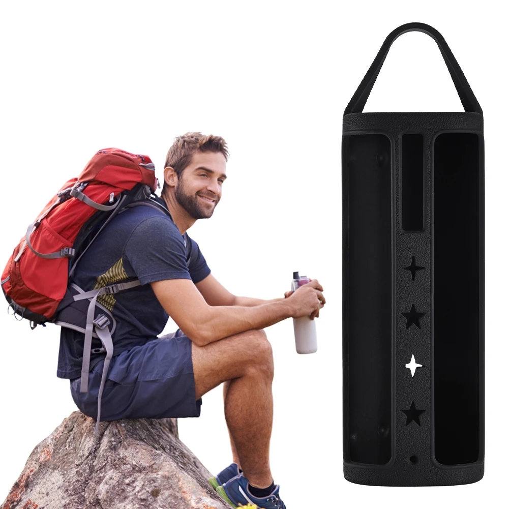 

Silicone Case Protective Cover with Carabiner Shockproof Anti-Scratch Soft Skin Sleeve for Sonos Roam/Roam2 Wireless BT Speaker