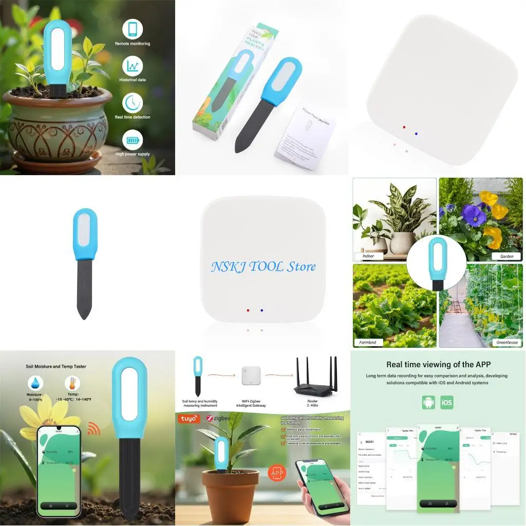 

L8RC Digital Soil Analyzers With Improved Power Immediate Moisture Detection For Farming Monitoring Systems