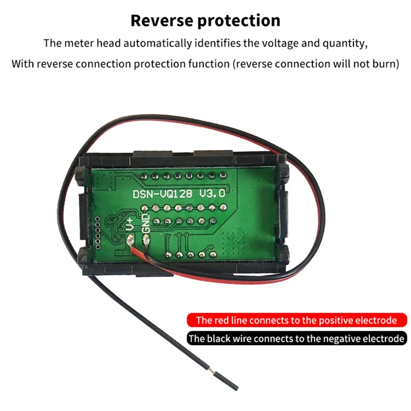 Car Battery Charge Level Waterproof Indicator 12V-72V 84V Lithium Battery Capacity Meter Tester Display LED Tester Voltmeter