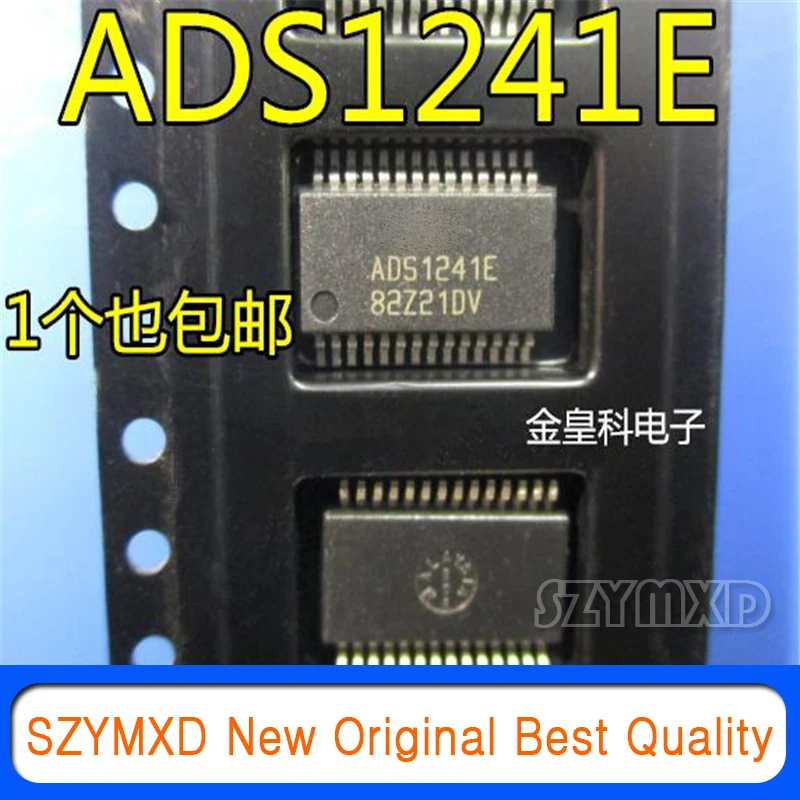 5Pcs/Lot New Original ADS1241E 24-bit analog-to-digital Converter Chip Package SSOP-28 Chip