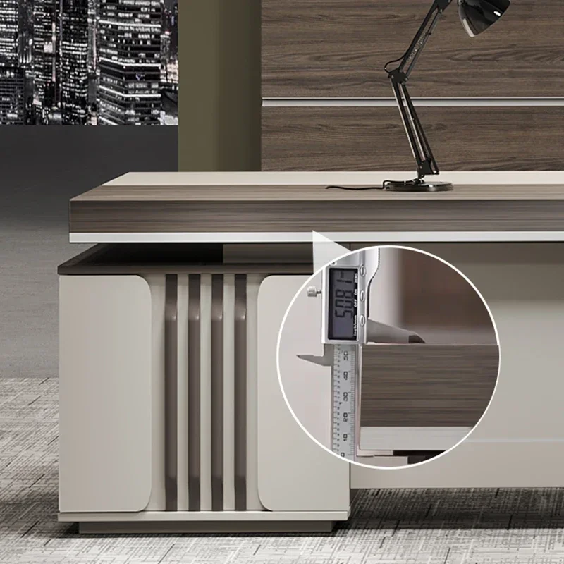 طاولة الدراسة اللوازم المكتبية ملحقات المكتب محطة العمل الألعاب سطح المكتب التنفيذي متعدد الوظائف أثاث المنزل غرفة المهنية #4