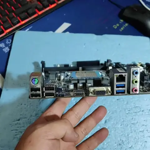 Carte mère adaptée à l'ordinateur MSI H110M PRO-VH, LGA1151 DDR4 100% test OK envoyer