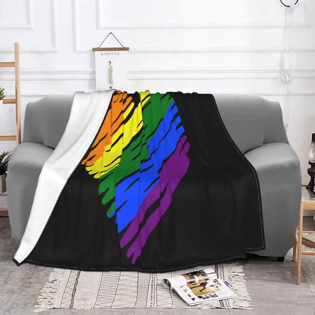 2018 Cotton T Baseball Clothing Short Graphic Lgbt Pride Baseball Gay Pride Rainbow One Lowest Price Throw Blanket