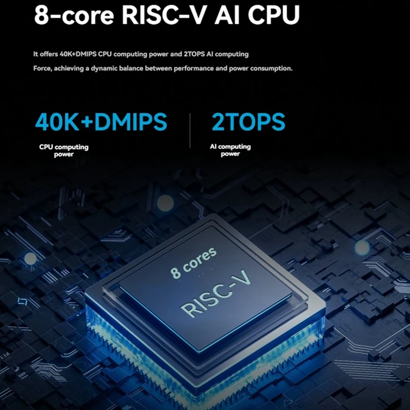 للوحة تطوير R2S 8GB RAM 8GB EMMC 8-Core RISC-V AI 2 TOPS CPU 2-LAN Port Support OpenWrt-ABVP #1