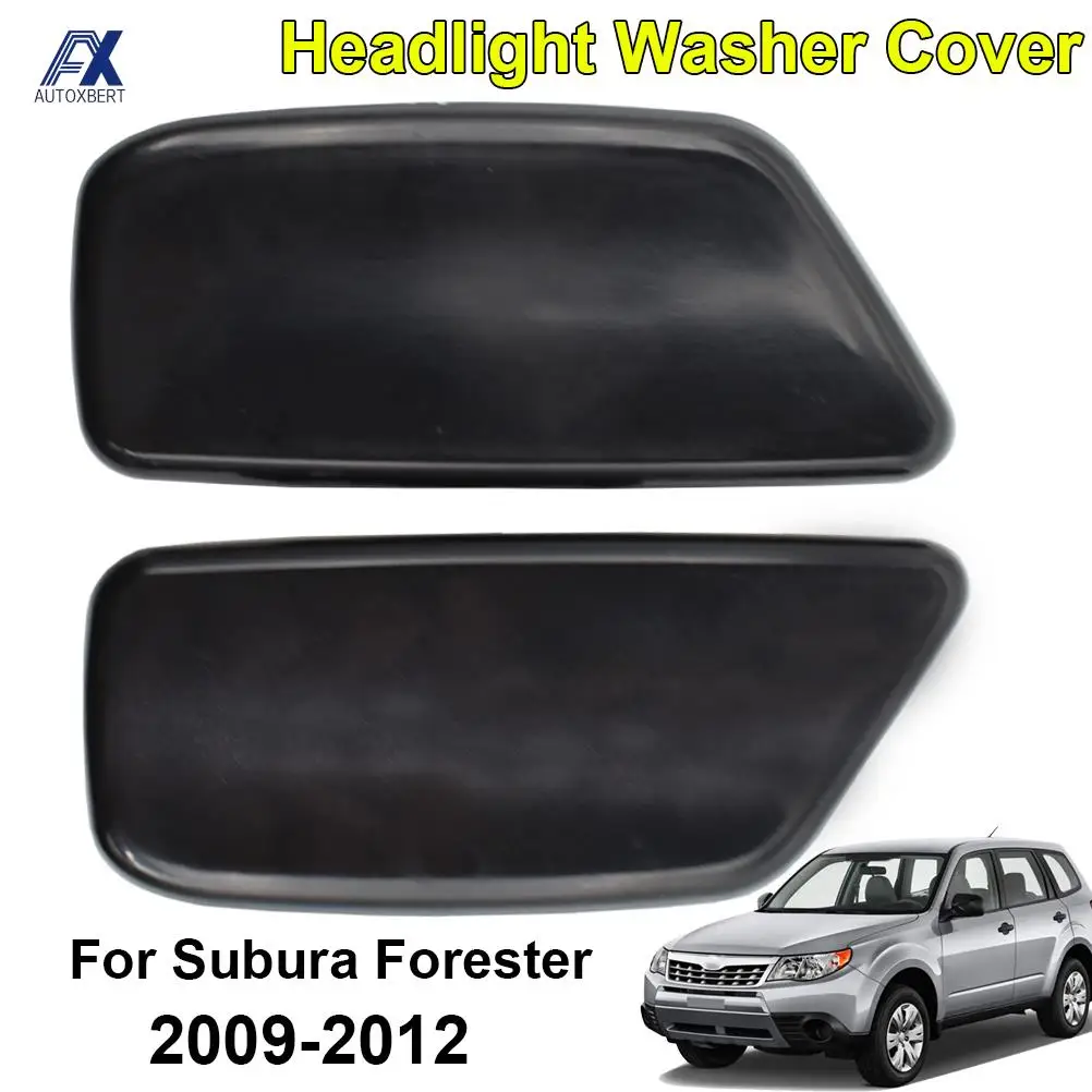 Car Front Bumper Headlight Headlamp Washer Spray Nozzle Cap Cover For Subaru Forester 2009-2012 OE# 86636SC030 86636SC020