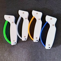 Outdoor Knife Sharpener Handheld Knife Sharpener Zhenzong Tungsten Steel Whetstone Outdoor Portable Knife Sharpening Tool