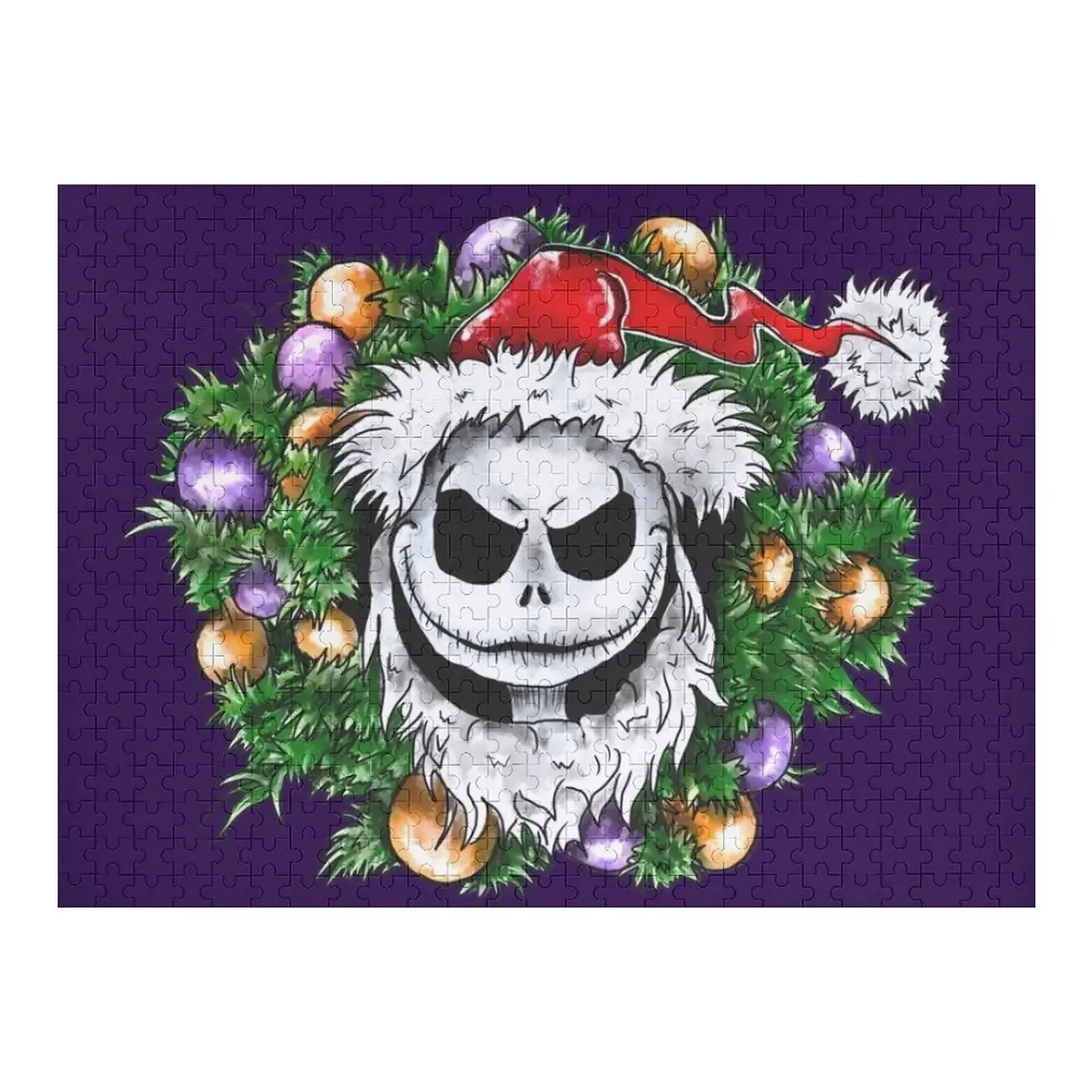 

Пазл Санта Джек Риат Персонализированное фото Пользовательские подарки на заказ Пазл