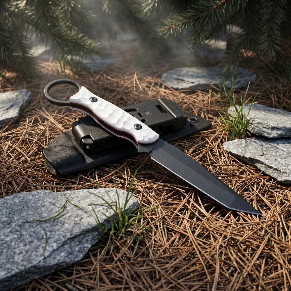 Leichtes Outdoor-Camping-Messe – Bushcraft Knife Fixed Bewertung und Preis