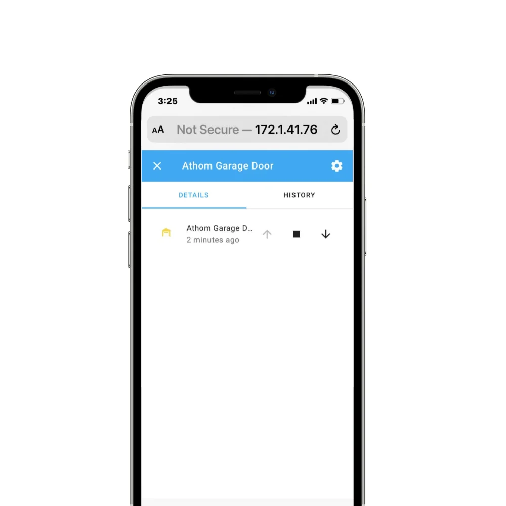 IoTorero hecho para abridor de puerta de garaje ESPHome ESP32C3 funciona con el asistente doméstico