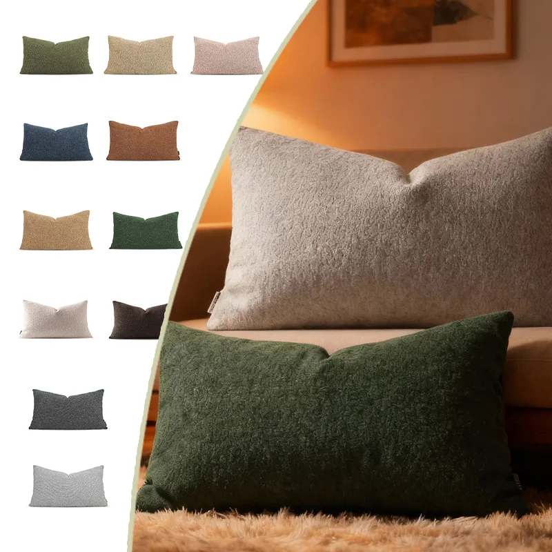30x50/50x80cm Blended Super-large Throw Pillows Cushions for Living Room Sofas Office Pillowcases Bed Backrests Home Decoration