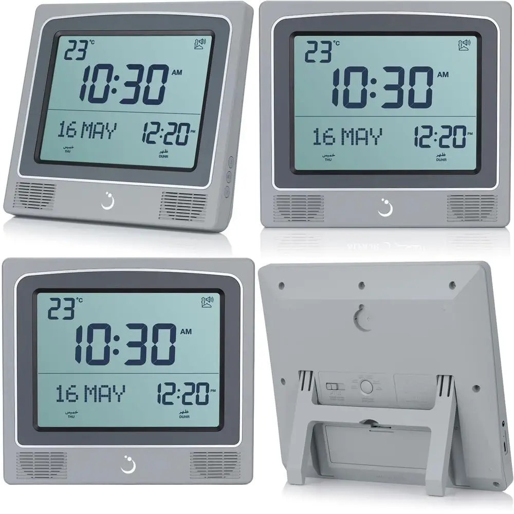 

Автоматический исламский таймер для молитв, настенные и настольные часы для азана/ащана