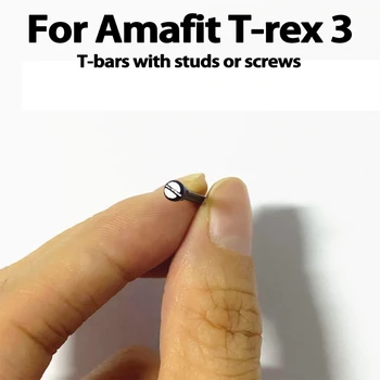 Schnelles Demontagewerkzeug für Huami Amazfit T-rex 3/T-rex 2 Pro/T-rex 2 Smart Watch Schraubenstangen Verbindungsstangen Zubehör (1 Paar)