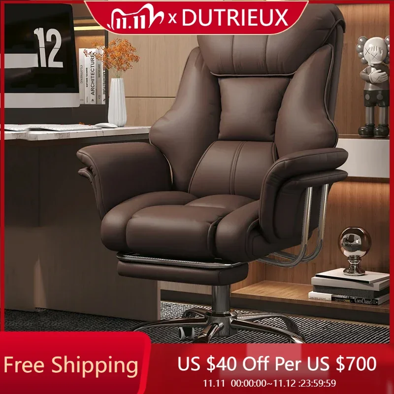 

Living Room Lazy Office Chair Comfortable Executive Lounge Nordic Modern Rolling Office Chair Throne Taburete Salon Furniture