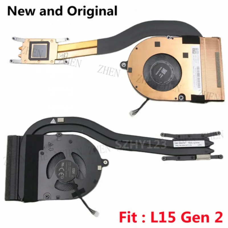 

Y Вентилятор охлаждения процессора Радиатор для Lenovo ThinkPad L15 Gen 2 5H41B77179