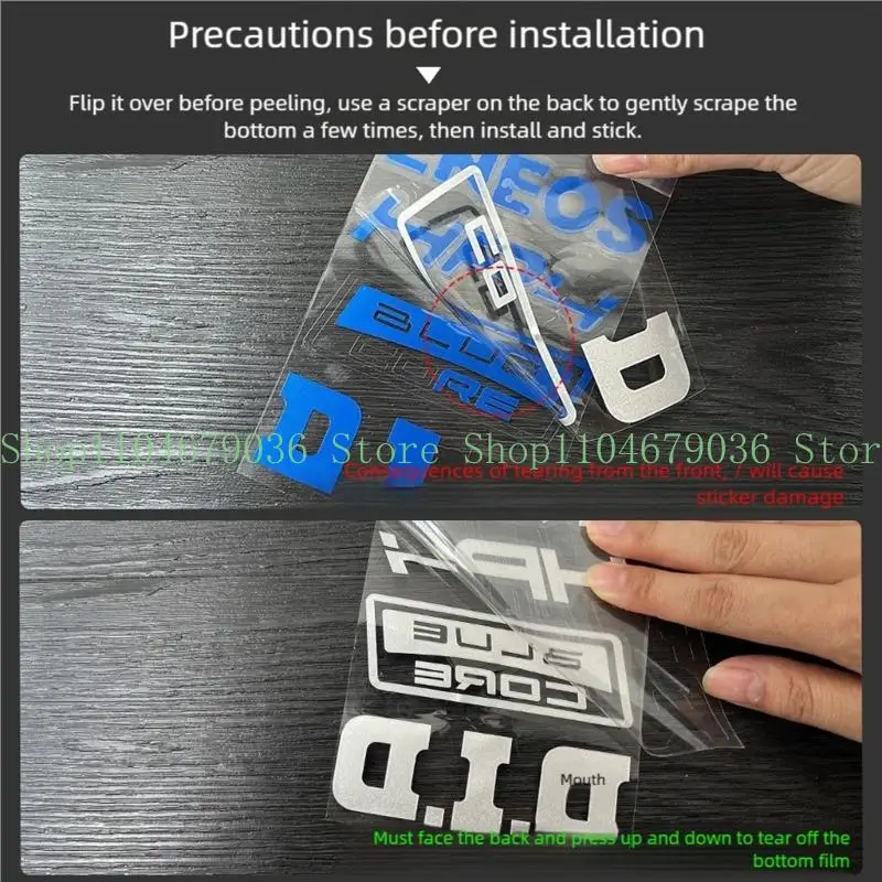 

652F самоклеящиеся автомобильные наклейки для быстрого применения внешней отделки