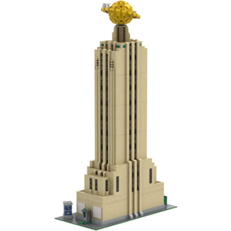 7653pcs MOC Modular Buildings Daily Planet Model Building Blocks Toy Creative Craft Idea Education Assemble Brick Collection