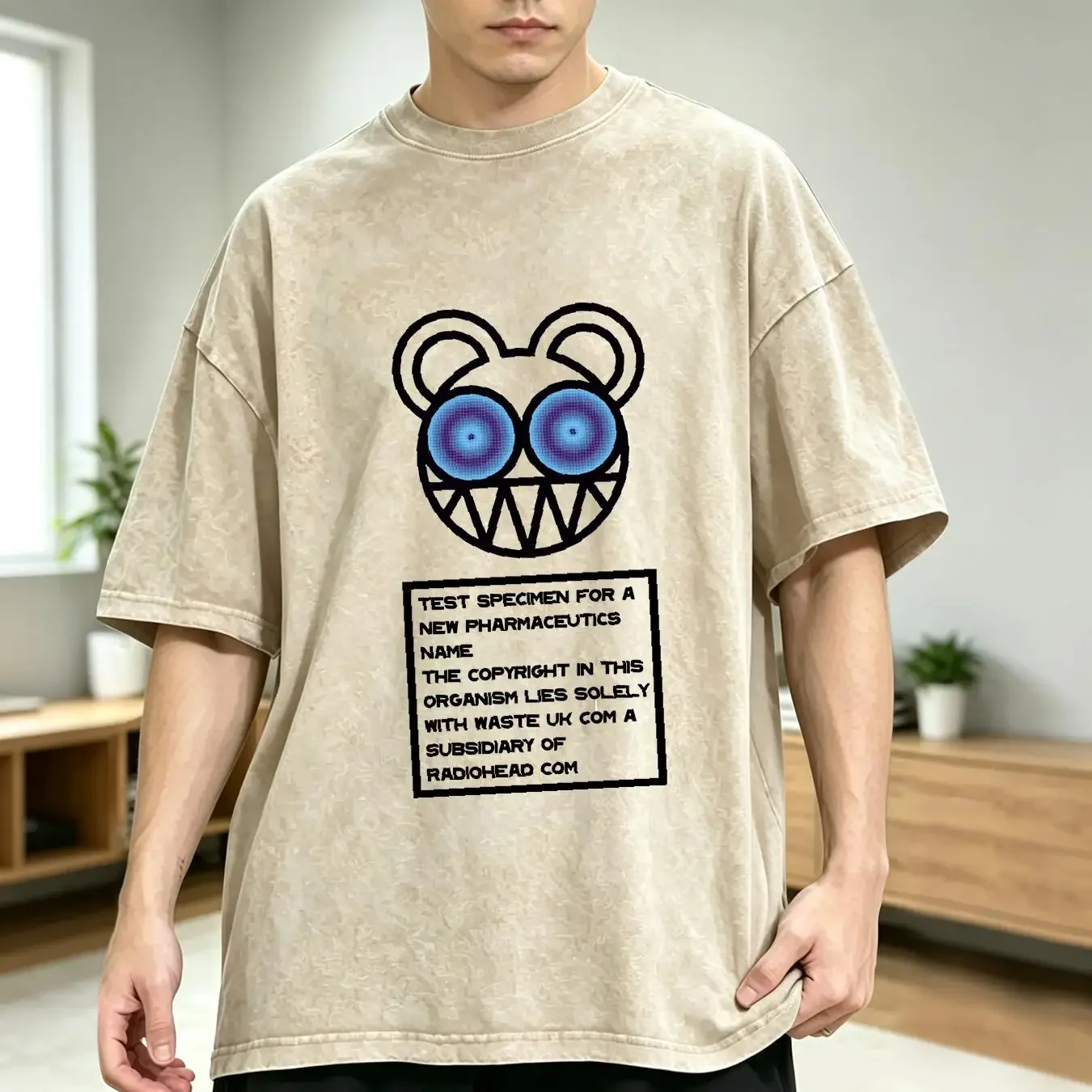 washed T Shirt Rarities On a Friday College EP Live in Praha Thom Yorke Jonny Greenwood long or short sleeves vintage Washed