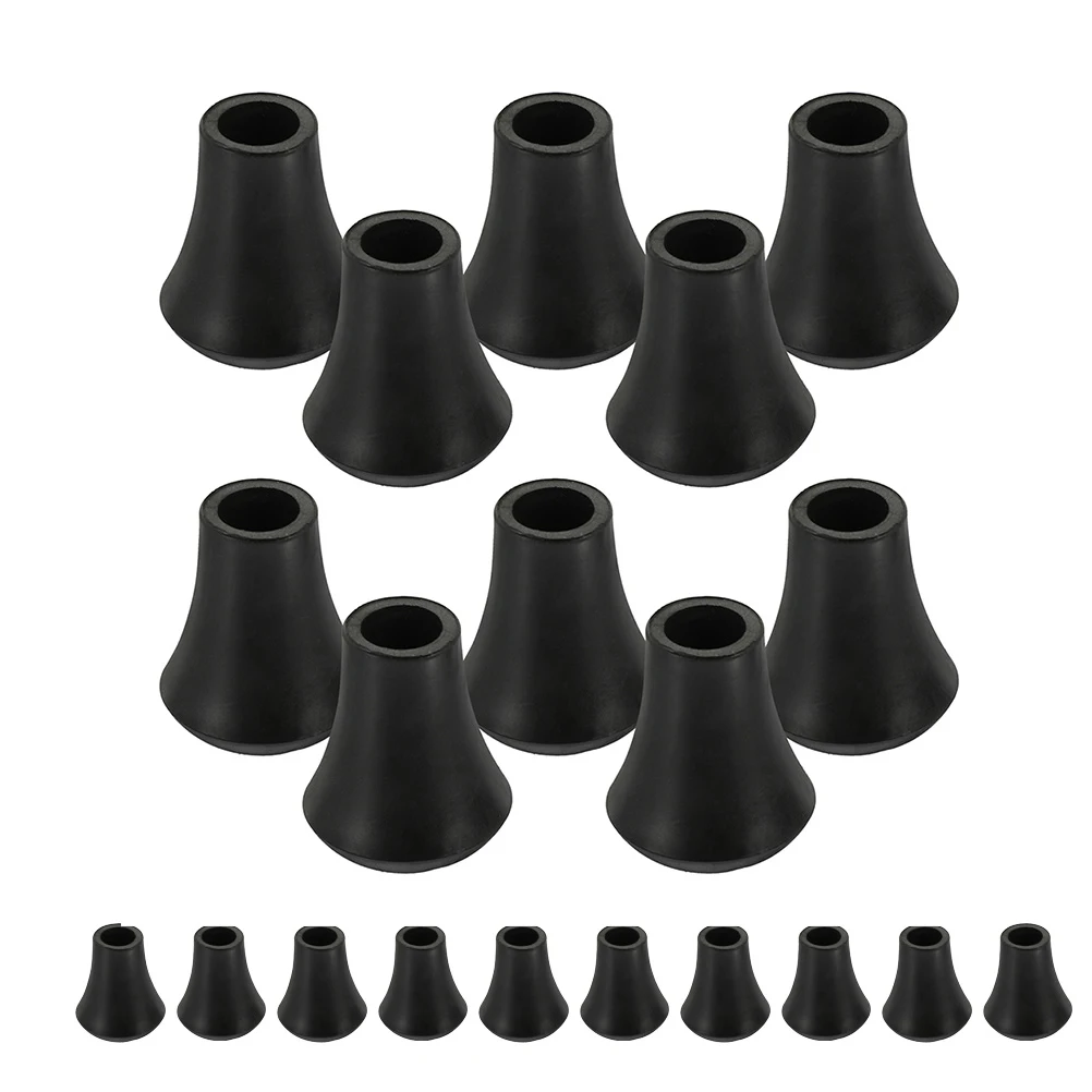 

30 Pcs Drum Rubber Feet Leg Cover Bass Electronic Stand Kit Protectors Anti-slip Holder
