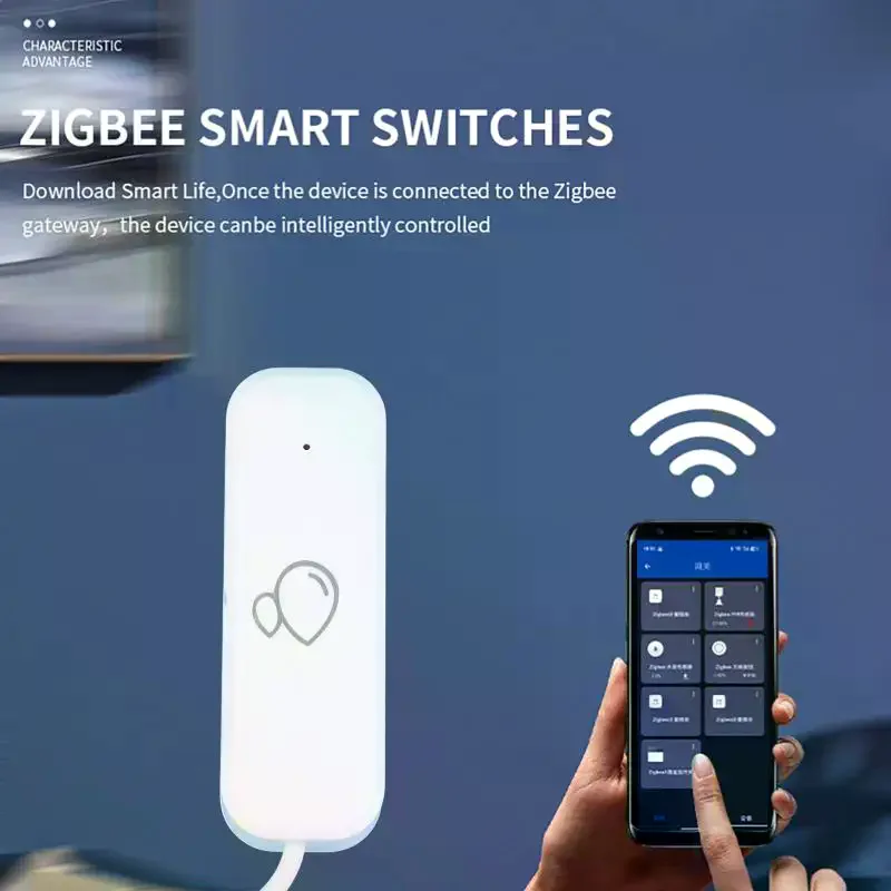 

Датчик протечки воды Wi-Fi, сигнализация об утечке, детектор затопления, удаленное управление через приложение для умного дома, защита и безопасность умного дома